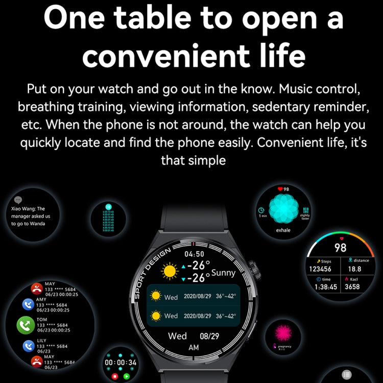 HDT 3 Max 1.6 inch Silicone Band IP67 Waterproof Smart Watch Support Bluetooth Call / NFC(Silver) by bashfashion