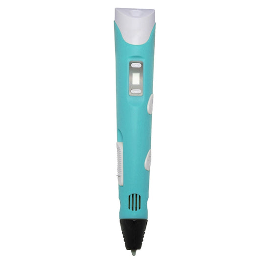 Hand-held 3D Printing Pen, US Plug(Blue) by bashfashion