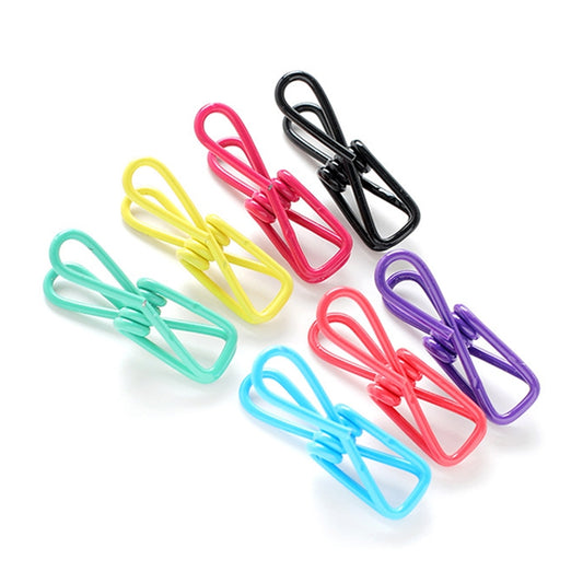 10 PCS Multipurpose Home Decor Clothe Photo Hanging Peg Clamps, Random Color Delivery by bashfashion