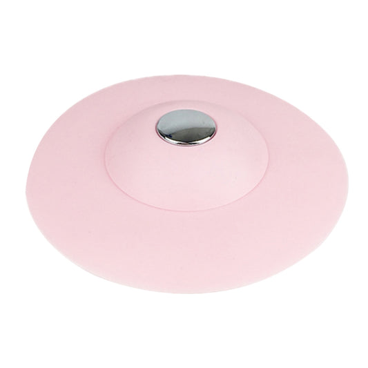 2 PCS Silicone Drain Stopper Deodorant Sink Bathtub Floor Drain Protector(Pink) by bashfashion