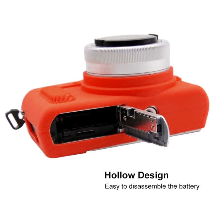 PULUZ Soft Silicone Protective Case for Panasonic Lumix GF10(Red) by PULUZ