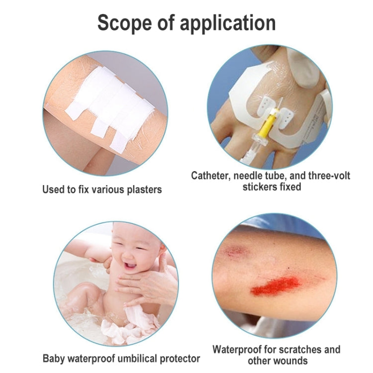 036 Freely Tailorable PU Film Breathable Invisible Cervical Patch Foot Patch Chest Patch, Size: 3m by bashfashion