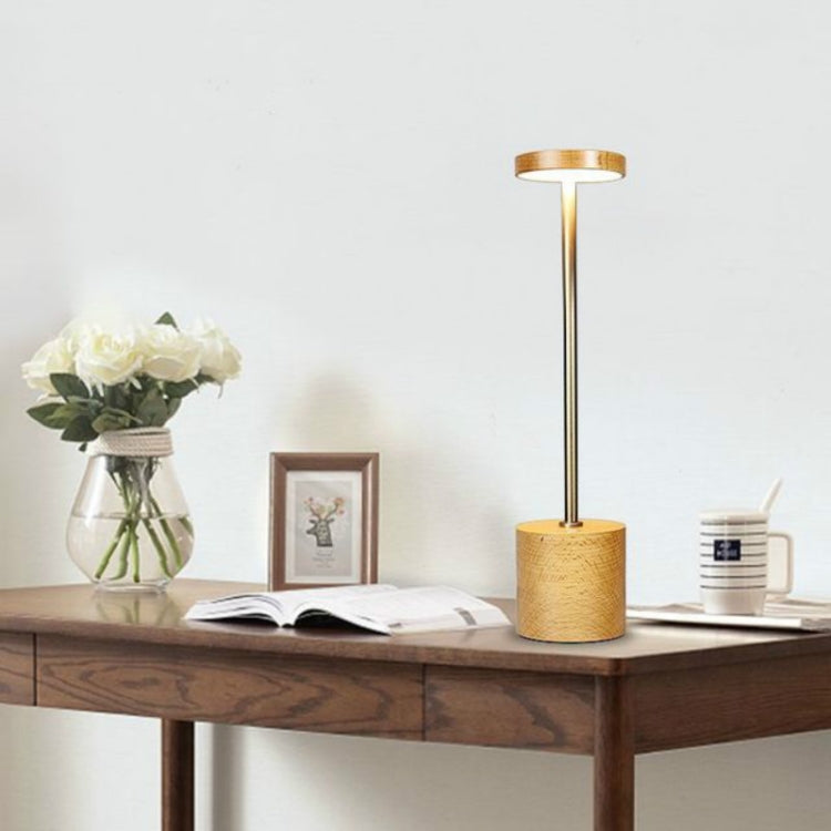 Creative USB Rechargeable Hotel Desk Light LED Children Student Dormitory Eye Protection Reading Learning Lamp(Switch Button) by bashfashion