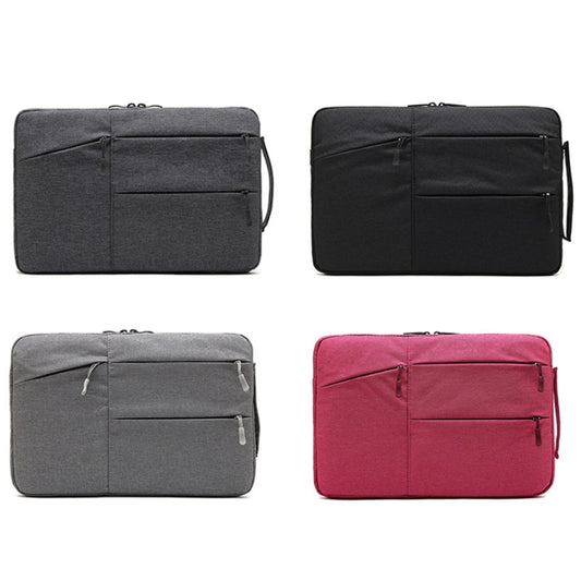 Zipper Type Polyester Business Laptop Liner Bag, Size: 11.6 Inch(Dark Gray) by bashfashion