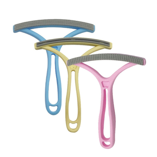 3 PCS Carpet Clothes Sofa Pet Fur Scraper Household Cleaning, Specification: OPP Bag(Yellow) by bashfashion