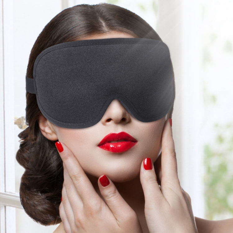 Three-Dimensional Breathable Hollow Sleep Shading Eye Mask, Specification: Black by bashfashion