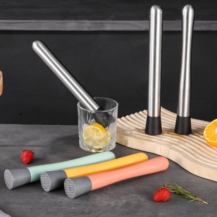 Cocktail Lemon Stirrer Bar Crushed Ice Hammer, Specification: Straight 25cm by bashfashion