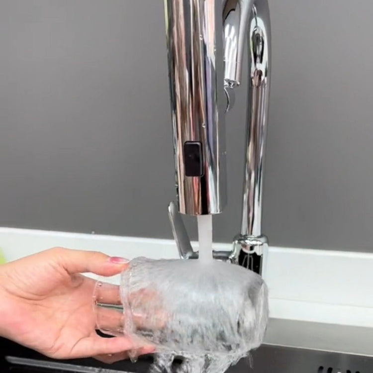 Multi-functional Flying Rain Waterfall Spout Connector Kitchen Faucet Splash Universal Swivel Bubbler, Color: Gray by bashfashion