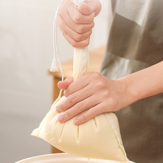 2pcs /Pack Household Soymilk Dregs Filter Bag Juice Filter Mesh Pouch, Specification: 80 Mesh by bashfashion