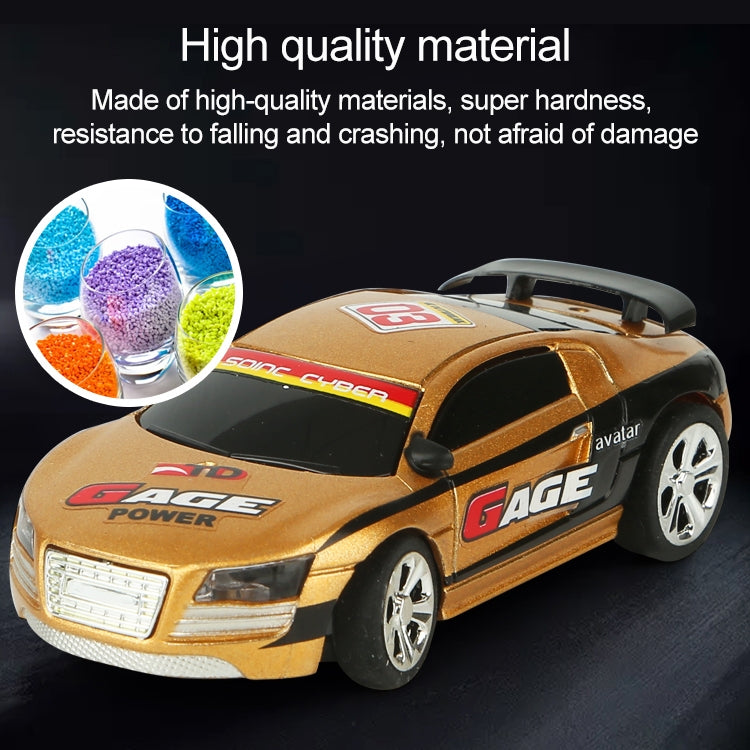 Coke Can Mini RC Car Radio Remote Control Micro Racing Car(Green+White) by bashfashion