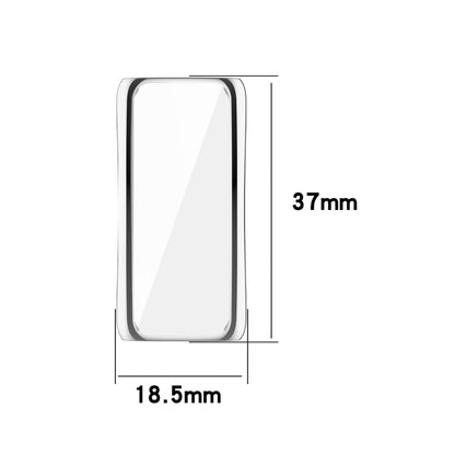 For Fitbit Inspire 2 Full Coverage PC Protective Case Cover(Gold) by bashfashion