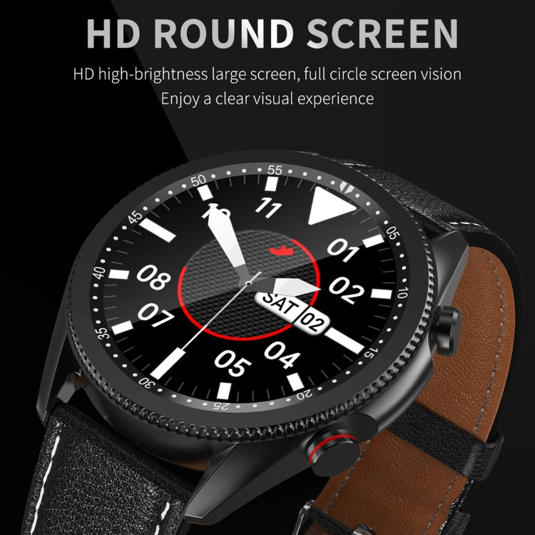 M98 1.28 inch IPS Color Screen IP67 Waterproof Smart Watch, Support Sleep Monitor / Heart Rate Monitor / Bluetooth Call, Style:Steel Strap(Black) by bashfashion