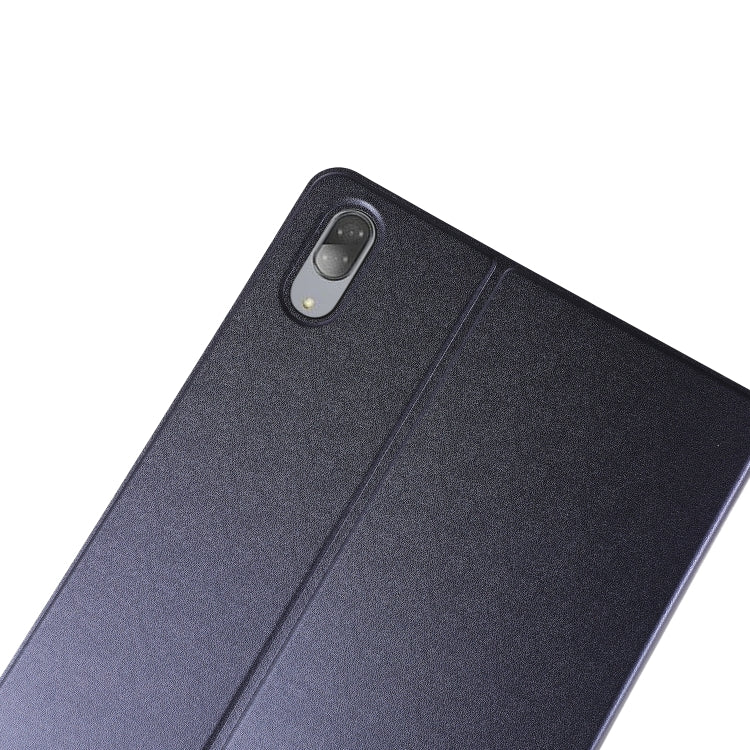 For Lenovo Tab P11 Pro (TB-XJ706F) Voltage Craft Texture TPU Horizontal Flip Protective Case with Holder(Gold) by bashfashion