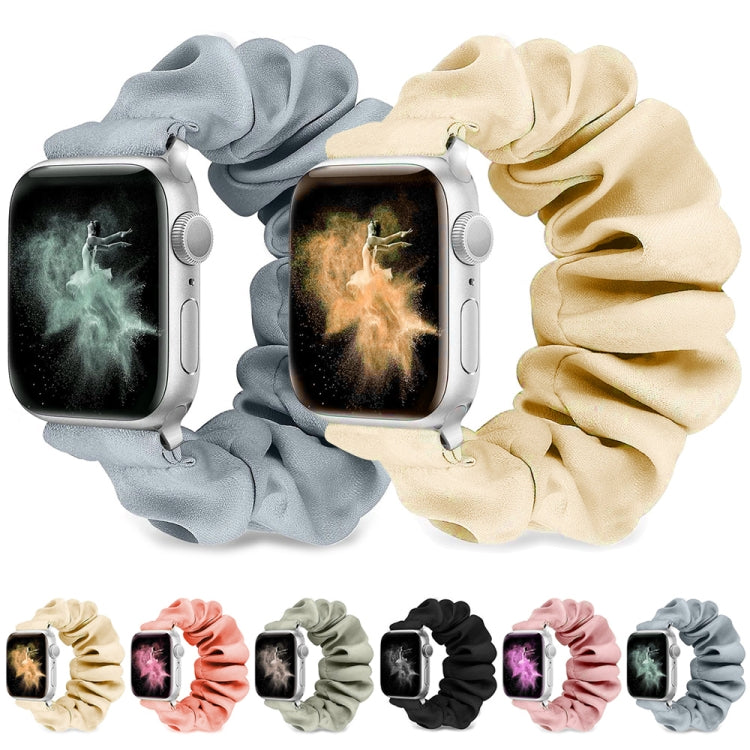 Single Loop Elasticity Watch Band For Apple Watch Ultra 49mm&Watch Ultra 2 49mm / Series 9&8&7 45mm / SE 3&SE 2&6&SE&5&4 44mm / 3&2&1 42mm(Black) by bashfashion