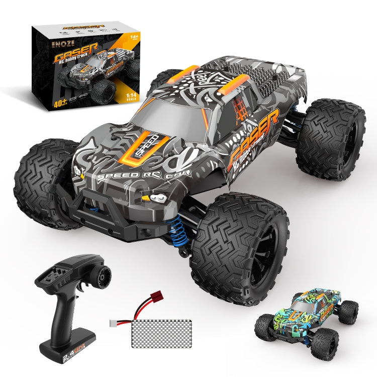 9000E 1:14 Full Scale Remote Control 4WD High Speed Car(Graffiti Black) by bashfashion