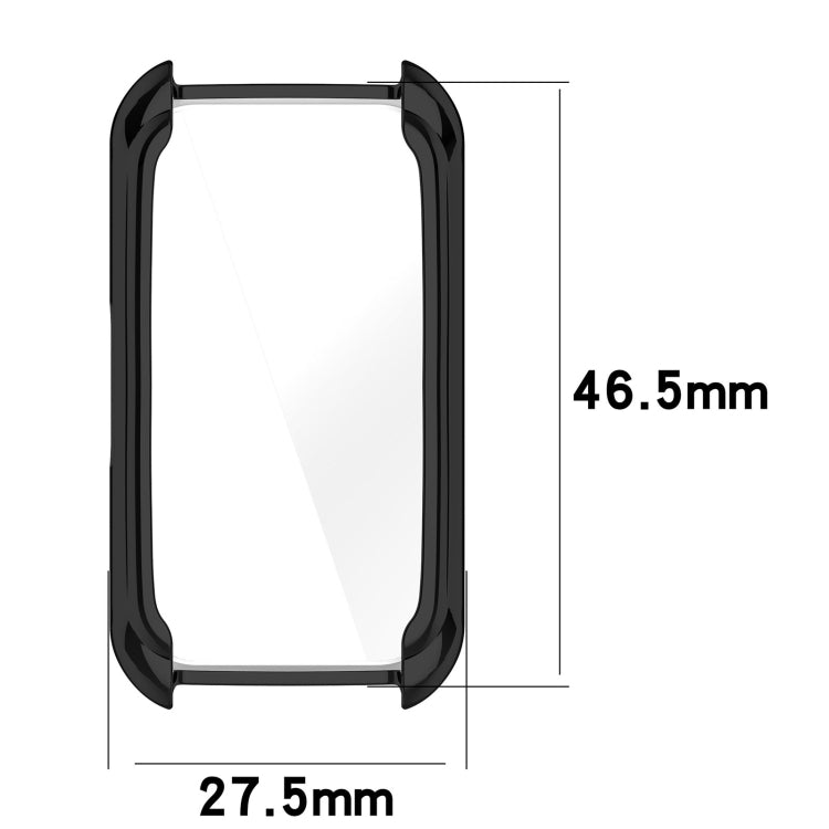 For Keep Band B5 / Band B4 Full Coverage TPU Electroplating Watch Protective Case(Rose Gold) by bashfashion