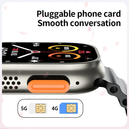 GS29 2.08 inch IP67 Waterproof 4G Android 9.0 Smart Watch Support AI Video Call / GPS, Specification:2G+16G(Black) by bashfashion