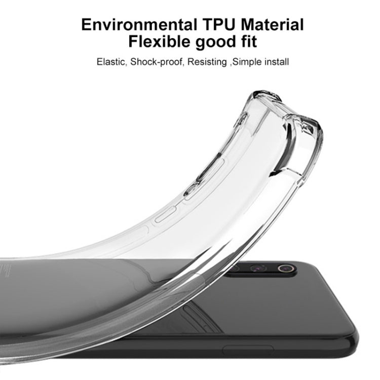 For Infinix Hot 30i / 30i NFC IMAK UX-4 Series Four-corner Shockproof Phone Case(Transparent) by imak