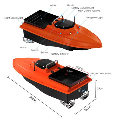 D80B GPS High Power Smart Remote Control Fishing Bait Boat Support Trawling, Plug:UK Plug by bashfashion