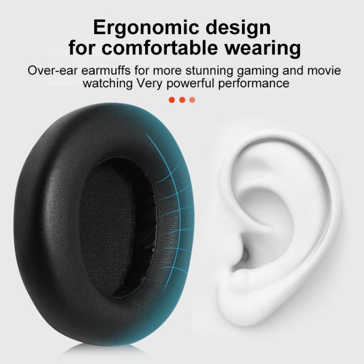 2pcs Football Net Earpads For SteelSeries Nova Pro(Black Snap-on) by bashfashion