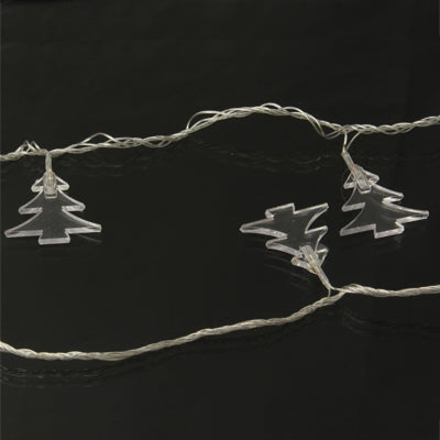 7m Christmas Tree Pendants Decoration String Lights, 30-LED Multi-Colored Light (AC 12-240V / EU Plug)(Transparent) by bashfashion