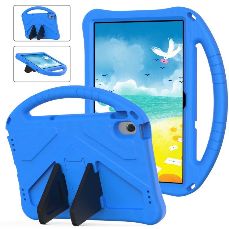 For Samsung Galaxy Tab A8 10.5 2021 X200 / X205 EVA Shockproof Tablet Case with Holder(Blue) by bashfashion
