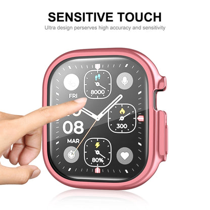 For Apple Watch Ultra 3 / 2 / 1 49mm ENKAY Full Coverage Electroplated Soft TPU Case with Screen Film(Silver) by ENKAY