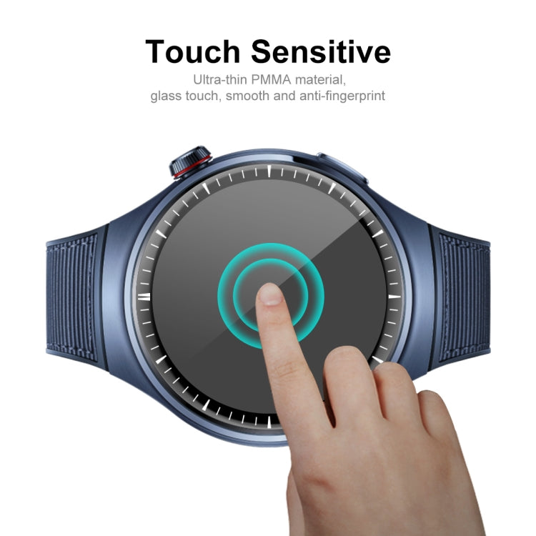 2pcs For Huawei Watch 4 Pro ENKAY 3D Full Coverage Soft PC Edge + PMMA HD Screen Protector Film by ENKAY