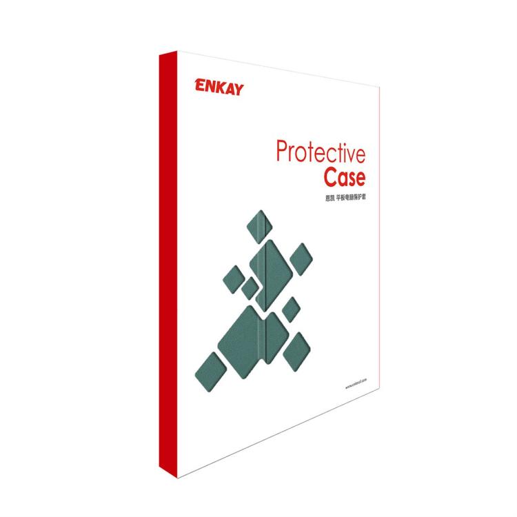 For Honor Pad X8 Pro / X9 11.5 ENKAY Tri-fold Custer Texture Leather Smart Tablet Case(Red) by ENKAY