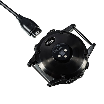 For Garmin Quatix 5 Type-C Port Watch Charger With Data Transmission(Black) by bashfashion