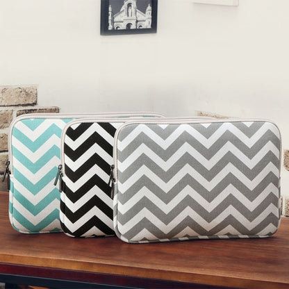 LiSEN LS-525 Wavy Pattern Notebook Liner Bag, Size: 10 inches(Gray) by LiSEN