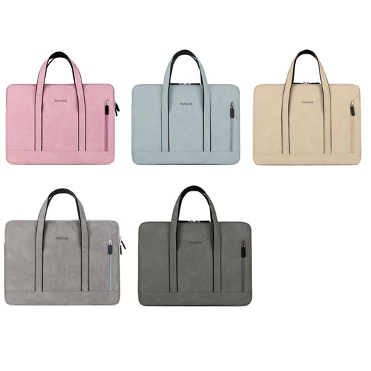 Q5 PU Waterproof and Wear-resistant Laptop Liner Bag, Size: 15 / 15.4 / 15.6 inch(Light Blue) by bashfashion