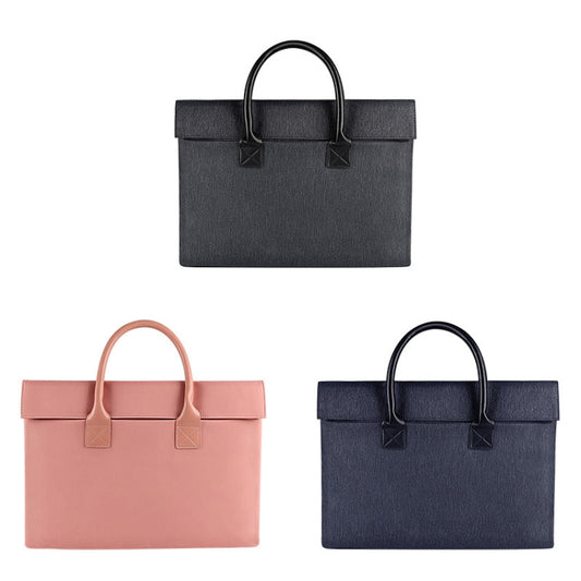 ST04 Waterproof Portable Laptop Case, Size: 14.1-15.4 inches(Beauty Pink) by bashfashion