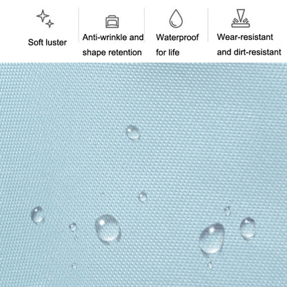 For Apple Macbook Shoulder / Handheld / Messenger Computer Bag, Size: Small(Lake blue+gray PU Power Bag) by bashfashion