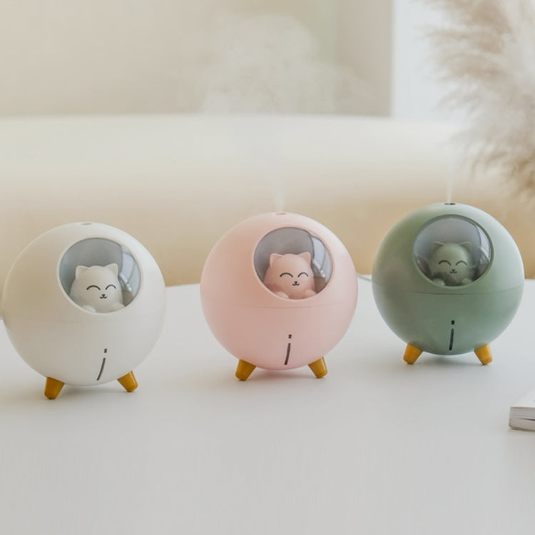 WT-TX5 USB Direct Insert Version Humidifier Mini Planet Cat Desktop Purifier(Pink) by bashfashion