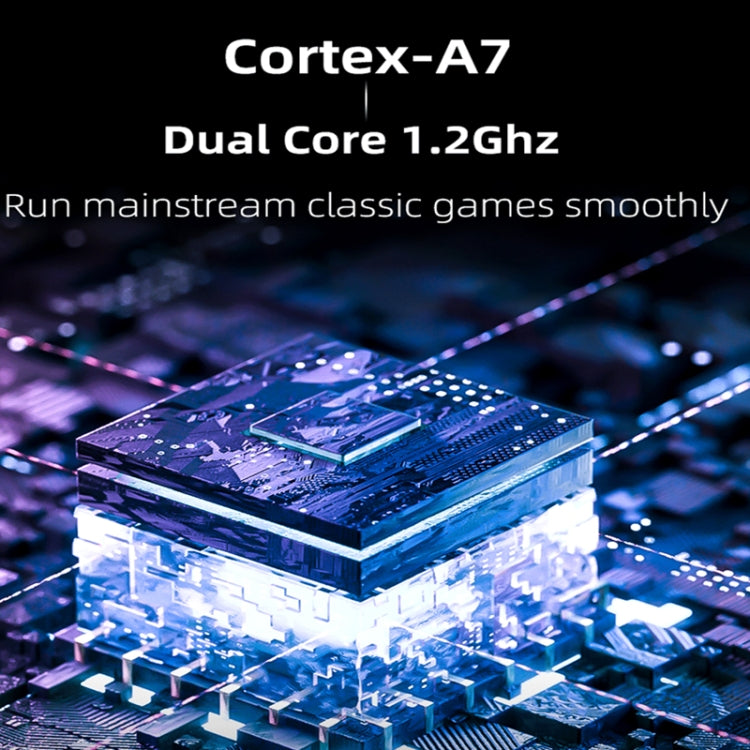 Miyoo Mini Plus 3.5 Inch IPS Screen Retro Handheld Game Console 64GB 15K Games(Grey) by bashfashion