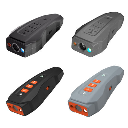 LED Flashing Light Handheld Ultrasonic Bark Arrester Frequency Conversion Dog Training Device(Dark Gray) by bashfashion