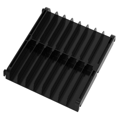 Game Disk Storage Stand Desktop Large Capacity CD Case(Black) by bashfashion