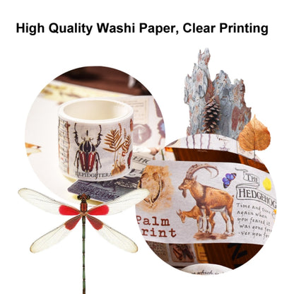 18rolls /Box Nostalgic Memory Washi Tape Set Retro Style DIY Scrapbook Stickers, Style: World Travele by bashfashion