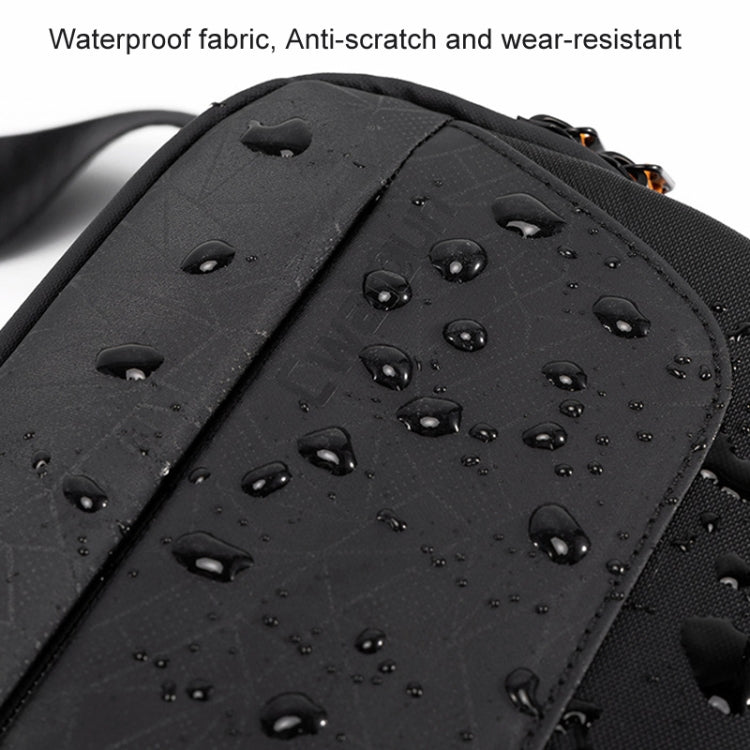 Cwatcun D133 Camera Chest Bag Multi-functional Handheld Slanting Cross Shoulder Camera Casual Bag, Color: Large Black by Cwatcun