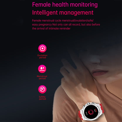 WS-37 1.43-Inch AMOLED IP67 Waterproof Health Monitoring Bluetooth Call Smart Watch(Red) by bashfashion