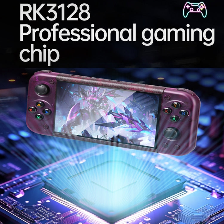 RG50XX 5-Inch Retro Handheld Game Console Linux System Built In 15000+ Games(White) by bashfashion