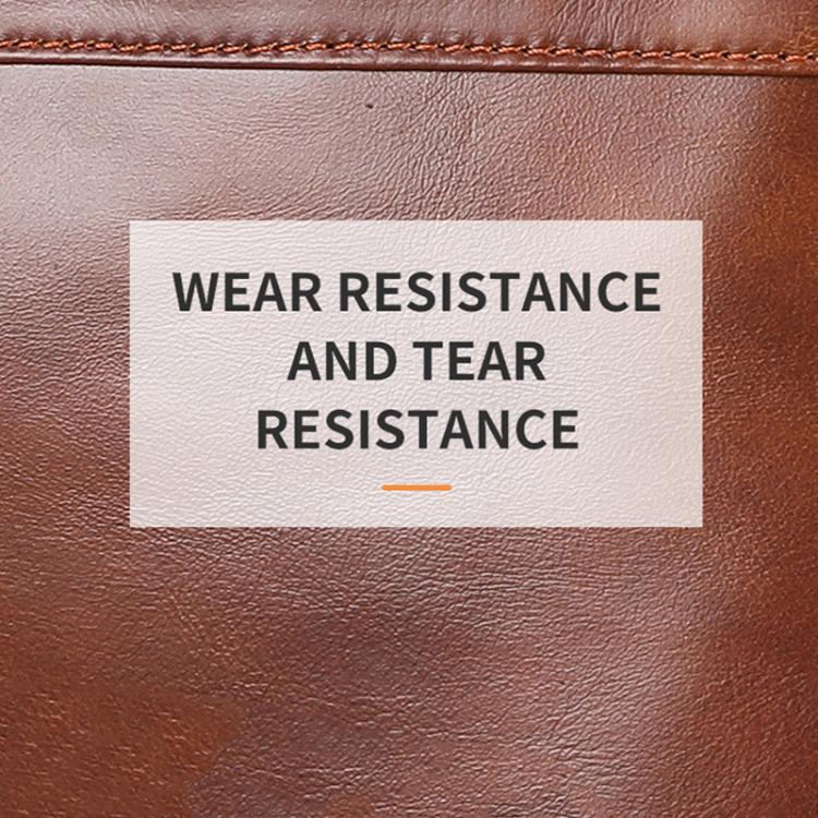 BULL CAPTAIN 054 Large Capacity Retro Business Top Layer Cowhide Hand-held Briefcase(Black Metal) by BULL CAPTAIN