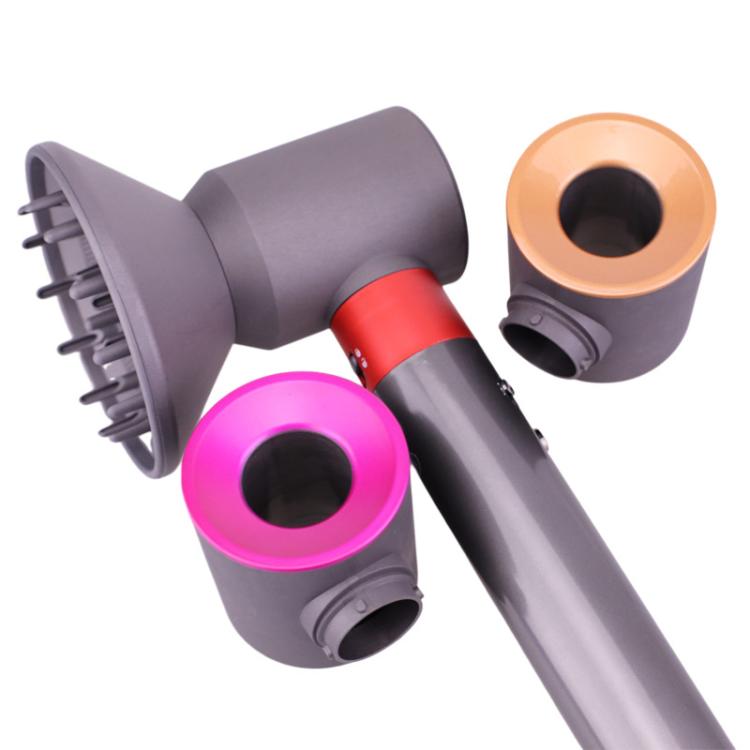For Dyson Airwrap HS01/HS05 Styler Anti-scalding Adapter Converting to Hair Dryer With Diffuser Rose Red by bashfashion